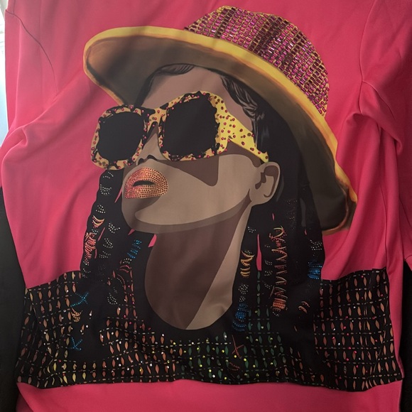 Brand New Pink Sweatshirt Size Medium - Picture 2 of 4